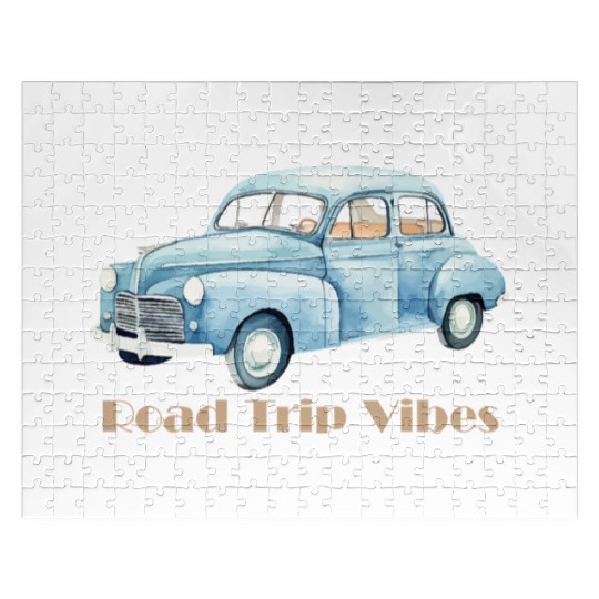“Road Trip Vibes – Adventure on the Open Road” Jigsaw Puzzles