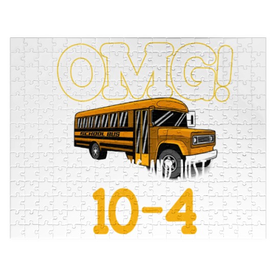 OMG Stop Talking And Just Say 10-4 Jigsaw Puzzles