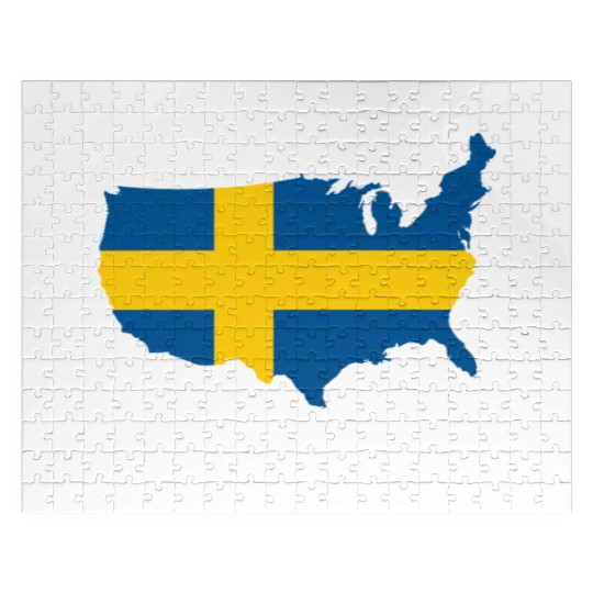 Made In America With Swedish Parts Jigsaw Puzzles