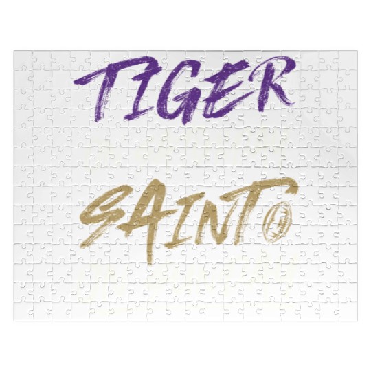 Tiger on Saturday Saint on Sunday Vintage Jigsaw Puzzles