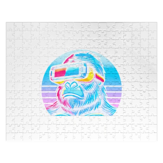 Bruh VR Gorilla Funny Gaming Virtual Reality Jigsaw Puzzles