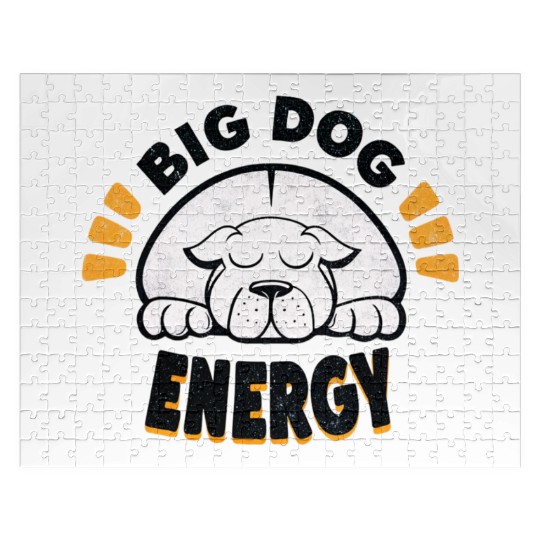 Big Dog Energy Jigsaw Puzzles