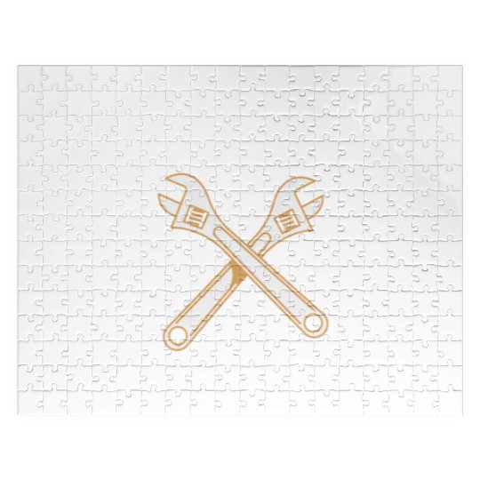 Christian Mechanic Same as normal one, just cooler Jigsaw Puzzles