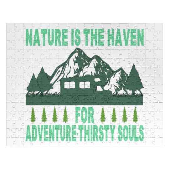Nature is the haven for adventure-thirsty souls Jigsaw Puzzles