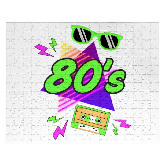 80's Style Jigsaw Puzzles