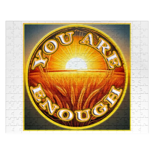 You Are Enough 4 - Let Friends Know They're Enough Jigsaw Puzzles