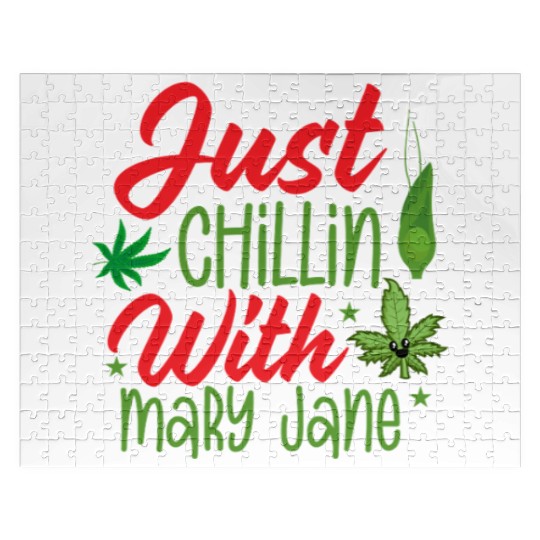JUST CHILLIN WITH MARY JANE Jigsaw Puzzles