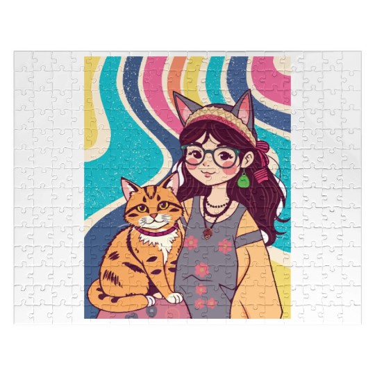 CAT MOM Jigsaw Puzzles