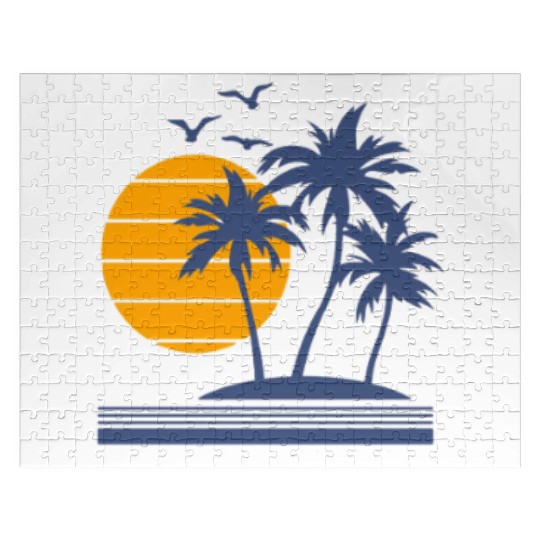 Beach Spring Break 2026 2k26 Summer Matching Group Jigsaw Puzzles