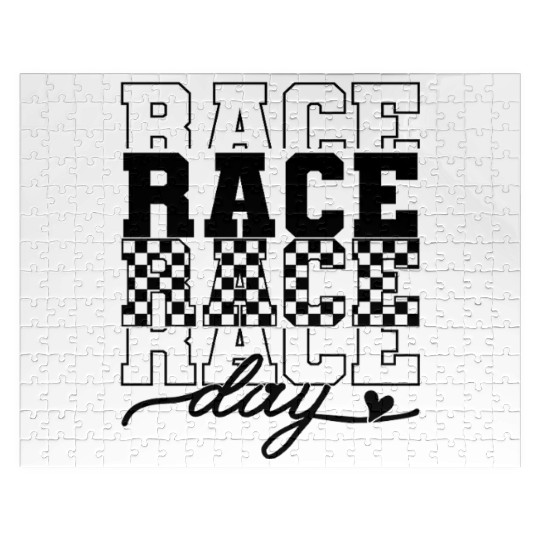 Race Day Racing Season Jigsaw Puzzles