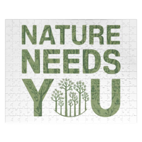 Nature Needs You Earth Day Jigsaw Puzzles