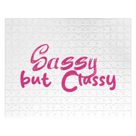 Sassy but Classy - Women's day Jigsaw Puzzles