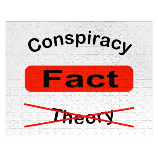 conspiracy fact Jigsaw Puzzles