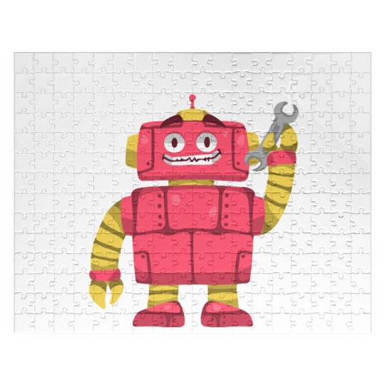 Dancing Robot | Built to Boogie | Unisex | Jigsaw Puzzles