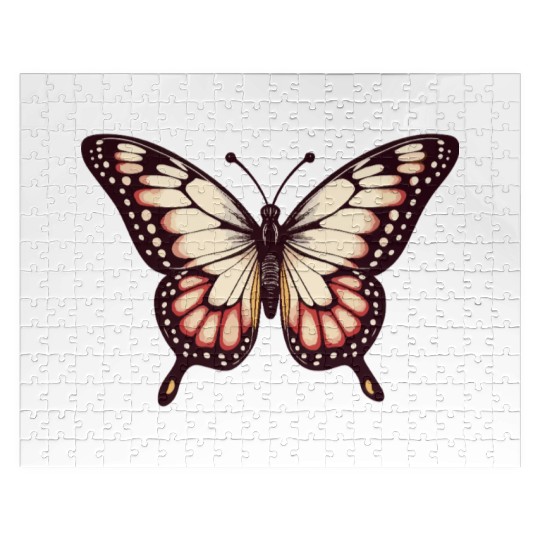 Vibrant Monarch Butterfly Jigsaw Puzzles