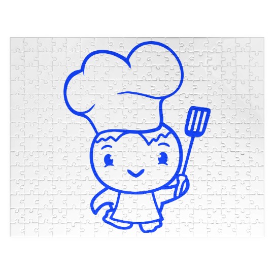 Bird Chef Cap Duck Delicious Hungry Eat Sweet Cute Jigsaw Puzzles