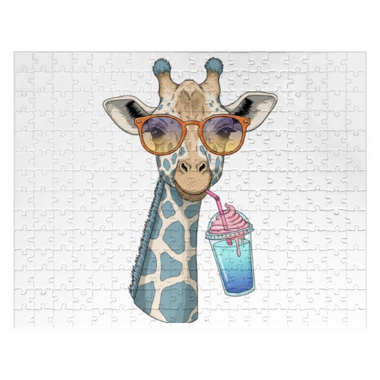 Funny Silly Animals Cute Cartoon Comedy Design Jigsaw Puzzles