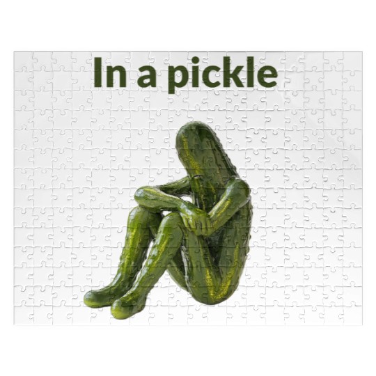 I'm in a Pickle – But This Is Just a Person Who Lo Jigsaw Puzzles