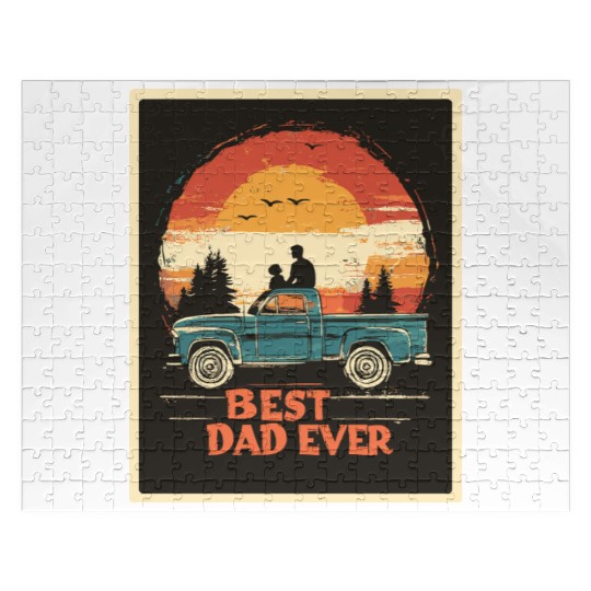 BEST DAD EVER Jigsaw Puzzles
