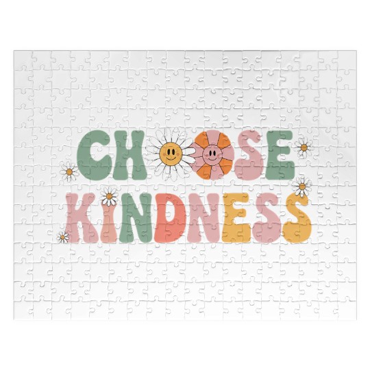 Choose Kindness Kind Teacher Back To School Jigsaw Puzzles
