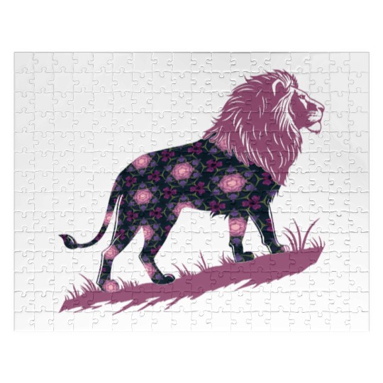 Star of David Pattern 20 Lion of Judah Jigsaw Puzzles