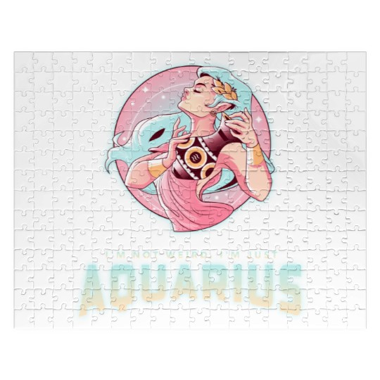 im not weird just aquarius Jigsaw Puzzles