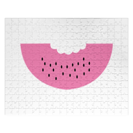 Cute Watermelon Slice – Sweet, Juicy & Aesthetic Jigsaw Puzzles