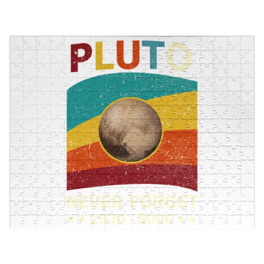 Pluto Never Forget Tribute 1930-2006 Jigsaw Puzzles