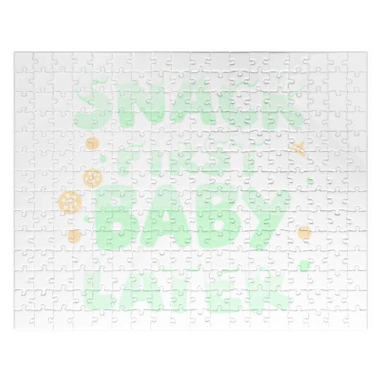 Pregnancy Cravings Funny Maternity Food Baby Bump Jigsaw Puzzles