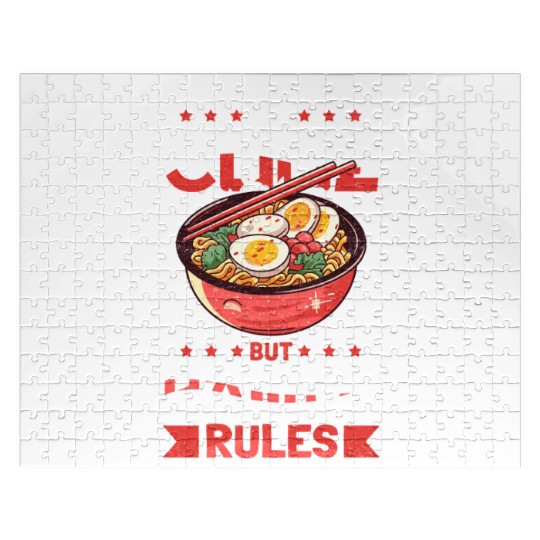 Ramen Rules Japanese Noodles Jigsaw Puzzles
