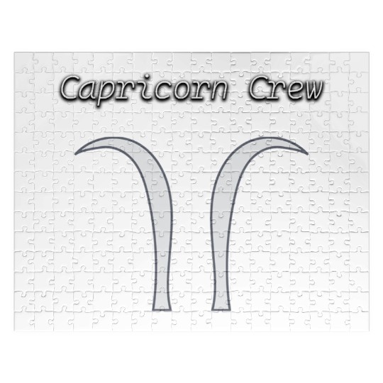 New, Original Capricorn Symbol Jigsaw Puzzles