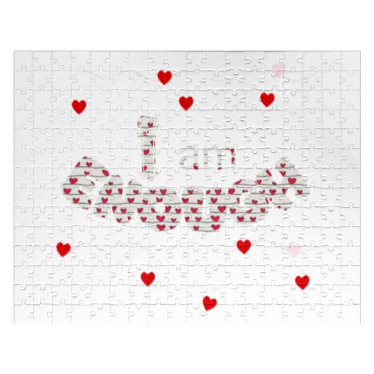 I Am Enough - Faith & Love Design | Psalm 139:14 Jigsaw Puzzles