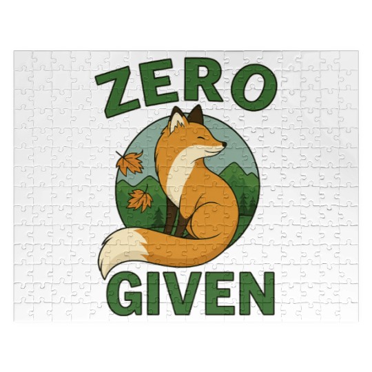 Zero Fox Given Jigsaw Puzzles