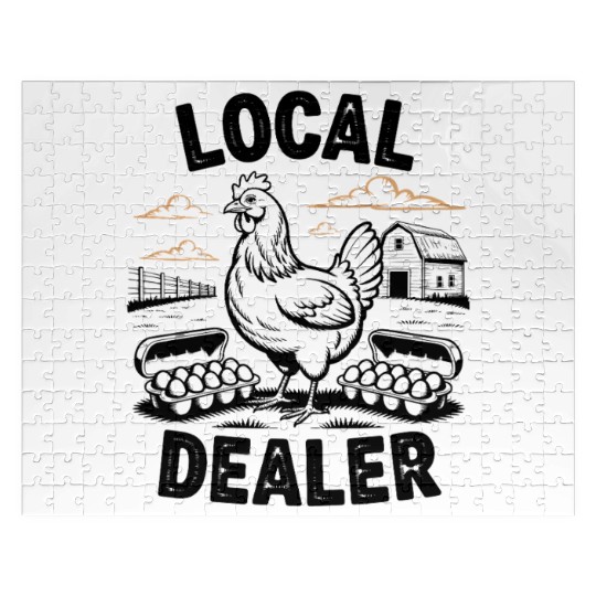 Local Egg Dealer Easter Holiday Easter Egg Hunt Jigsaw Puzzles