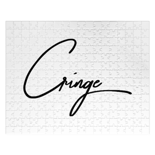 “That’s So Cringe” – Gen Z Mood Design Jigsaw Puzzles