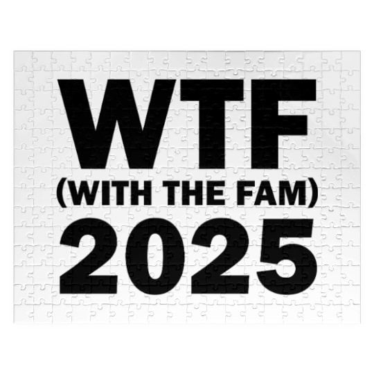 WTF With The Fam 2025 WTF Family Reunion 202famil5 Jigsaw Puzzles