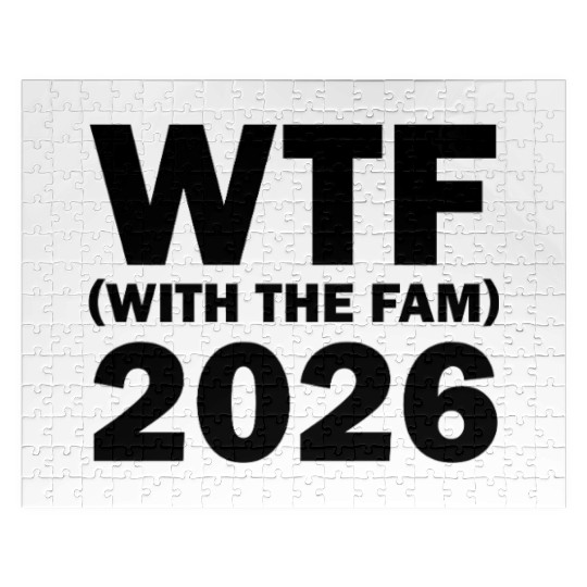 WTF With The Fam 2026 WTF Family Reunion 202famil6 Jigsaw Puzzles