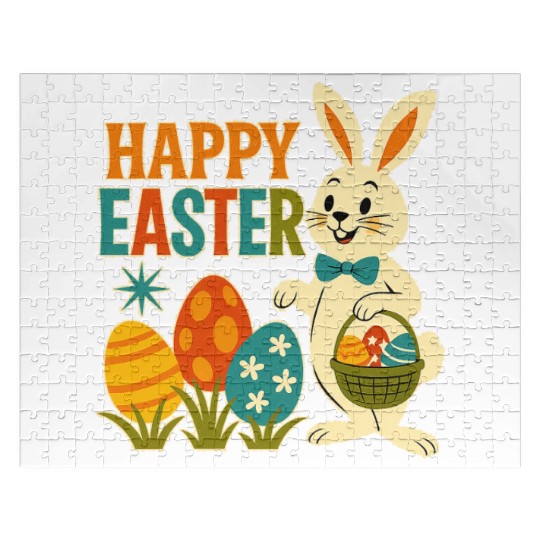 Happy Easter Bunny –2025 Jigsaw Puzzles