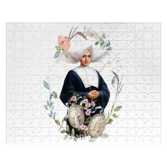 St Catherine Laboure and Our Lady of Grace Jigsaw Puzzles