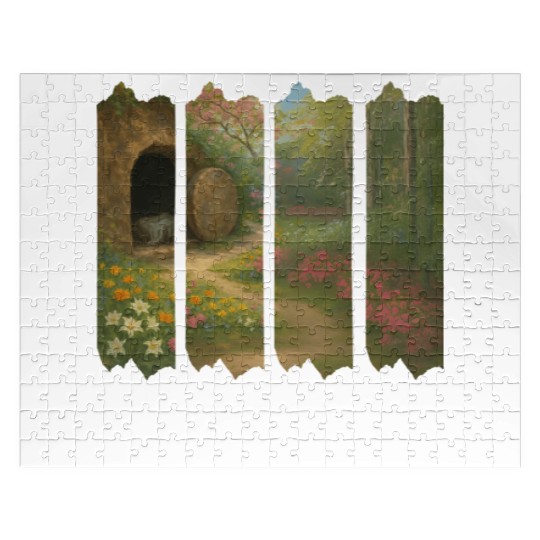 He is Not Here. He is Risen Jigsaw Puzzles