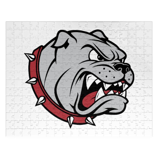 Unleash the Beast – Bulldog Power Graphic Jigsaw Puzzles