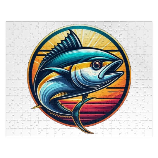 Yellowfin Tuna – Ocean Wanderer Jigsaw Puzzles