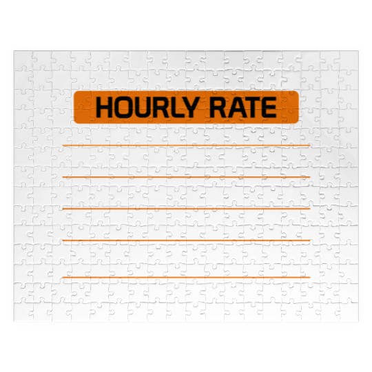 Programmer Hourly Rate Funny Computer Science Jigsaw Puzzles