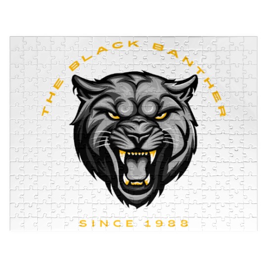 Fierce Black Panther Jigsaw Puzzles – Bold,Wild & Stylish