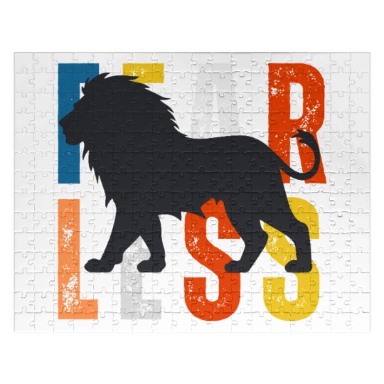 Fearless Lion Head Jigsaw Puzzles– Power, Pride & Strength