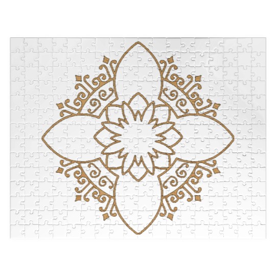 Golden Mandala Edition Jigsaw Puzzles – Luxe Balance Design