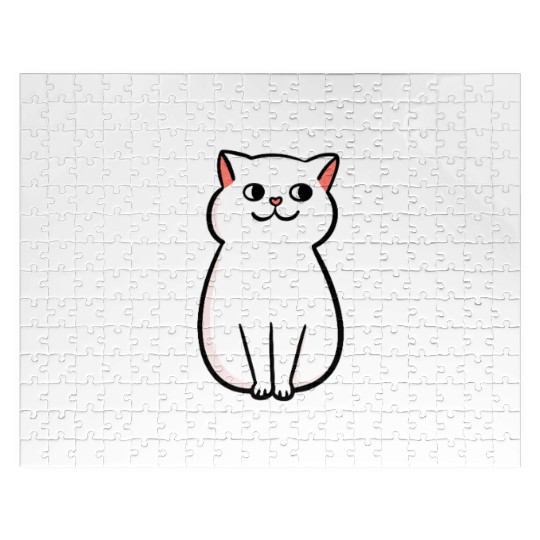 I love math and cats For mathematician math geek Jigsaw Puzzles