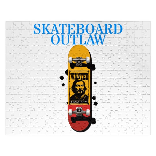Skateboard Outlaw Jigsaw Puzzles