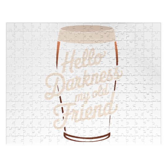 Hello Darkness My Old Friend Jigsaw Puzzles