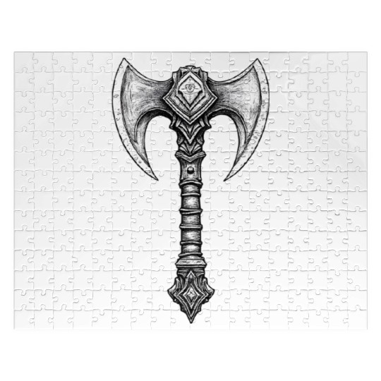 Holy Symbol of Ferros (God of War) Jigsaw Puzzles